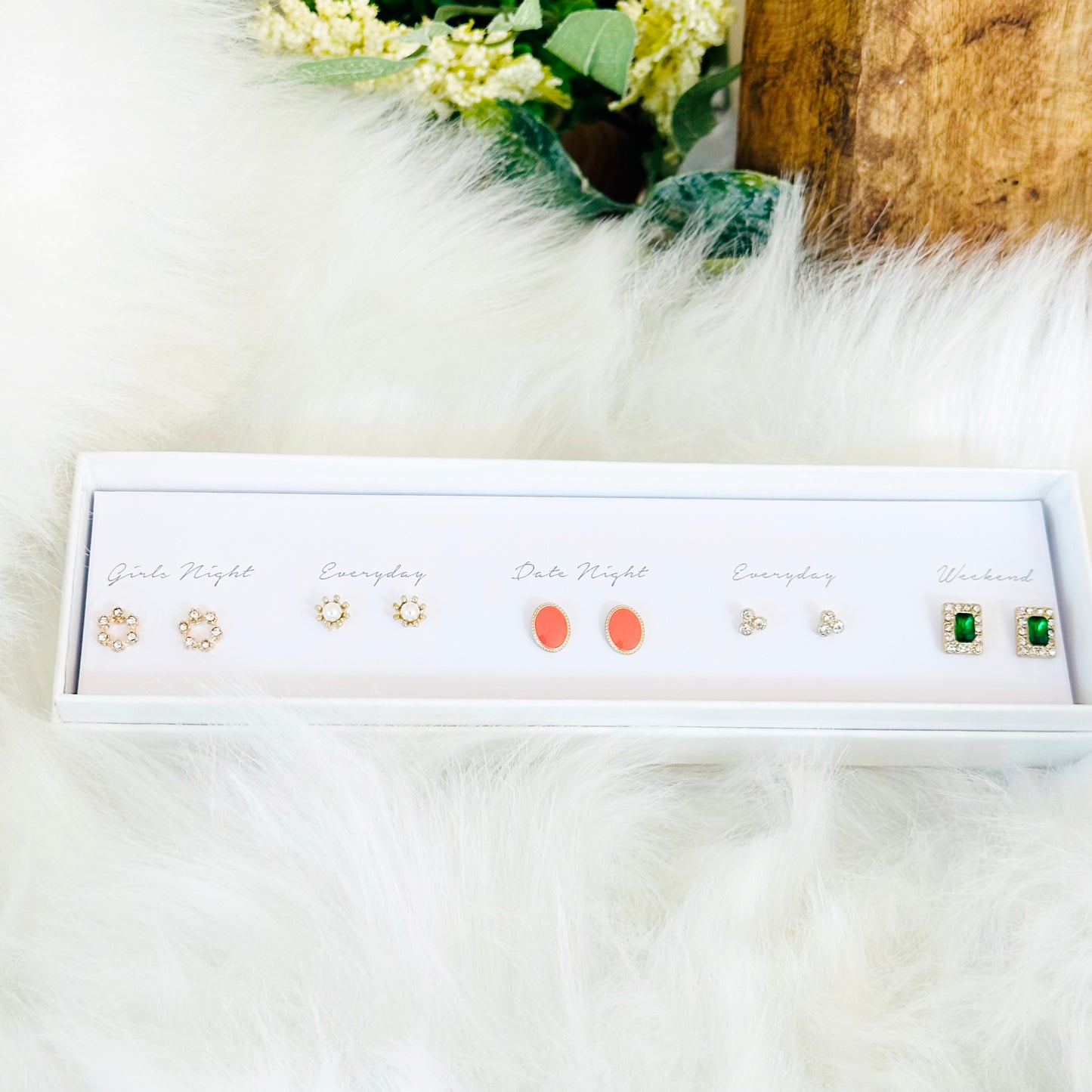 Dainty Earring Box Set - Every Day Elegance