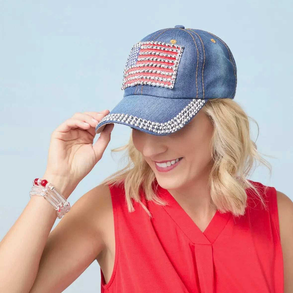 Denim Emery Baseball Hat