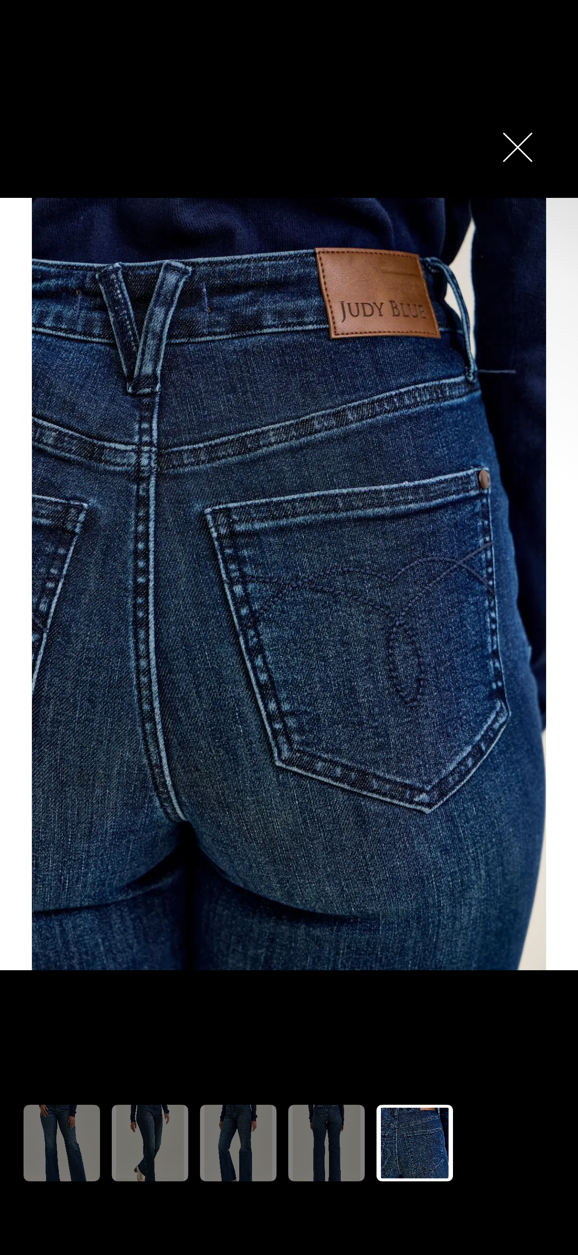 High Waist Tummy Control Boot Cut Jeans