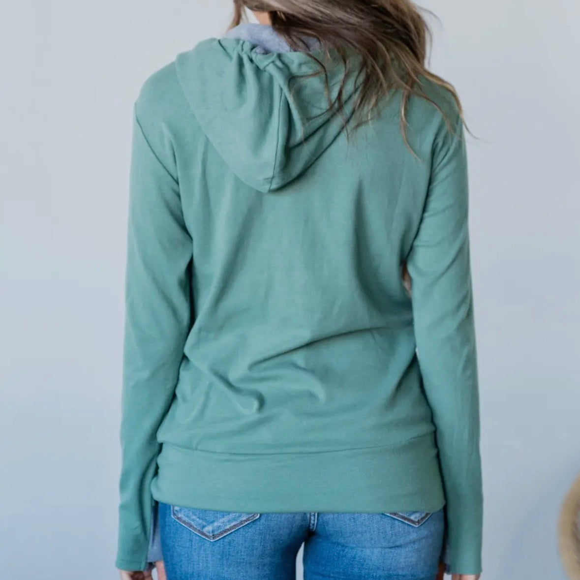 Ampersand Avenue HalfZip Sweatshirt Simple Things