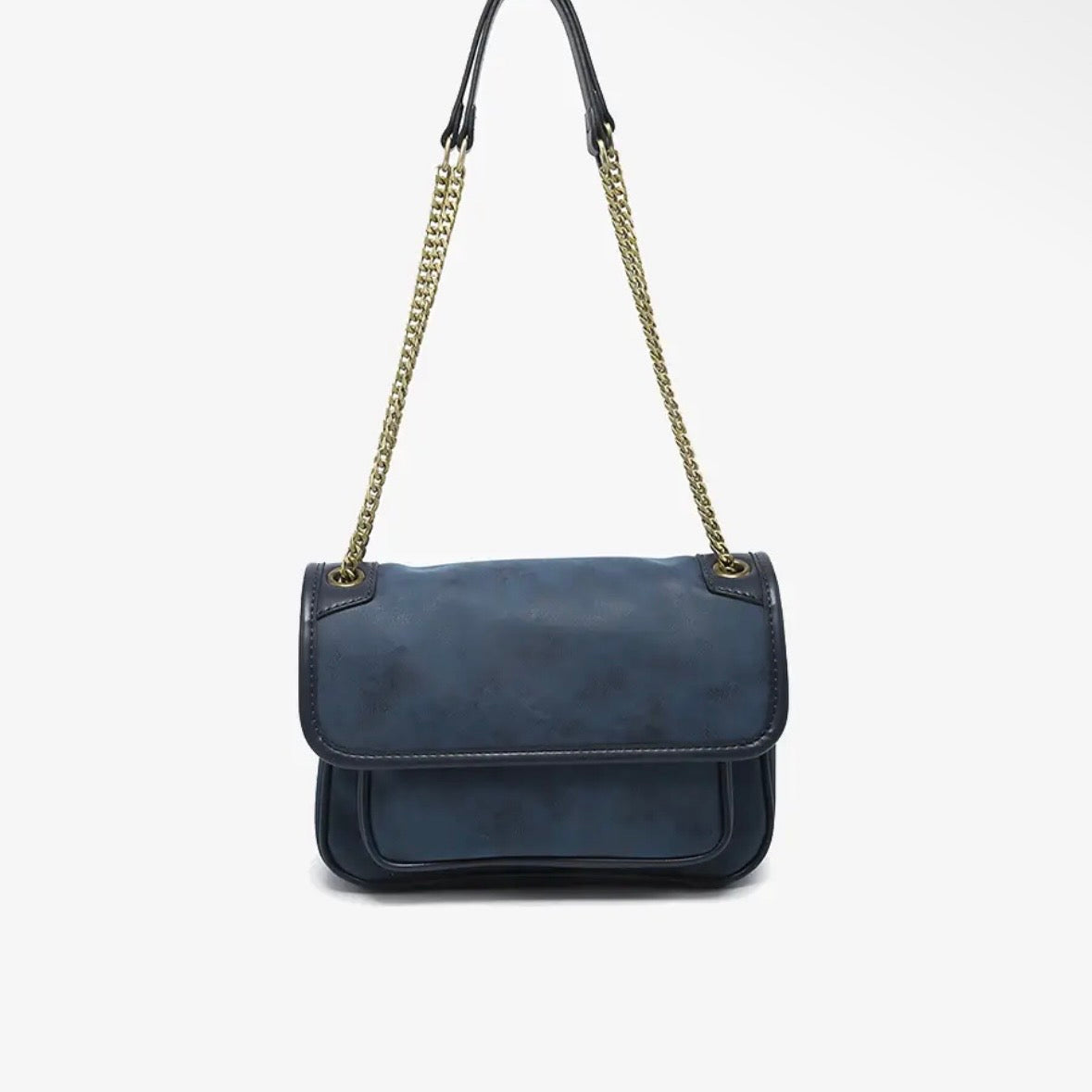 Nola Convertible Suede Crossbody Bag