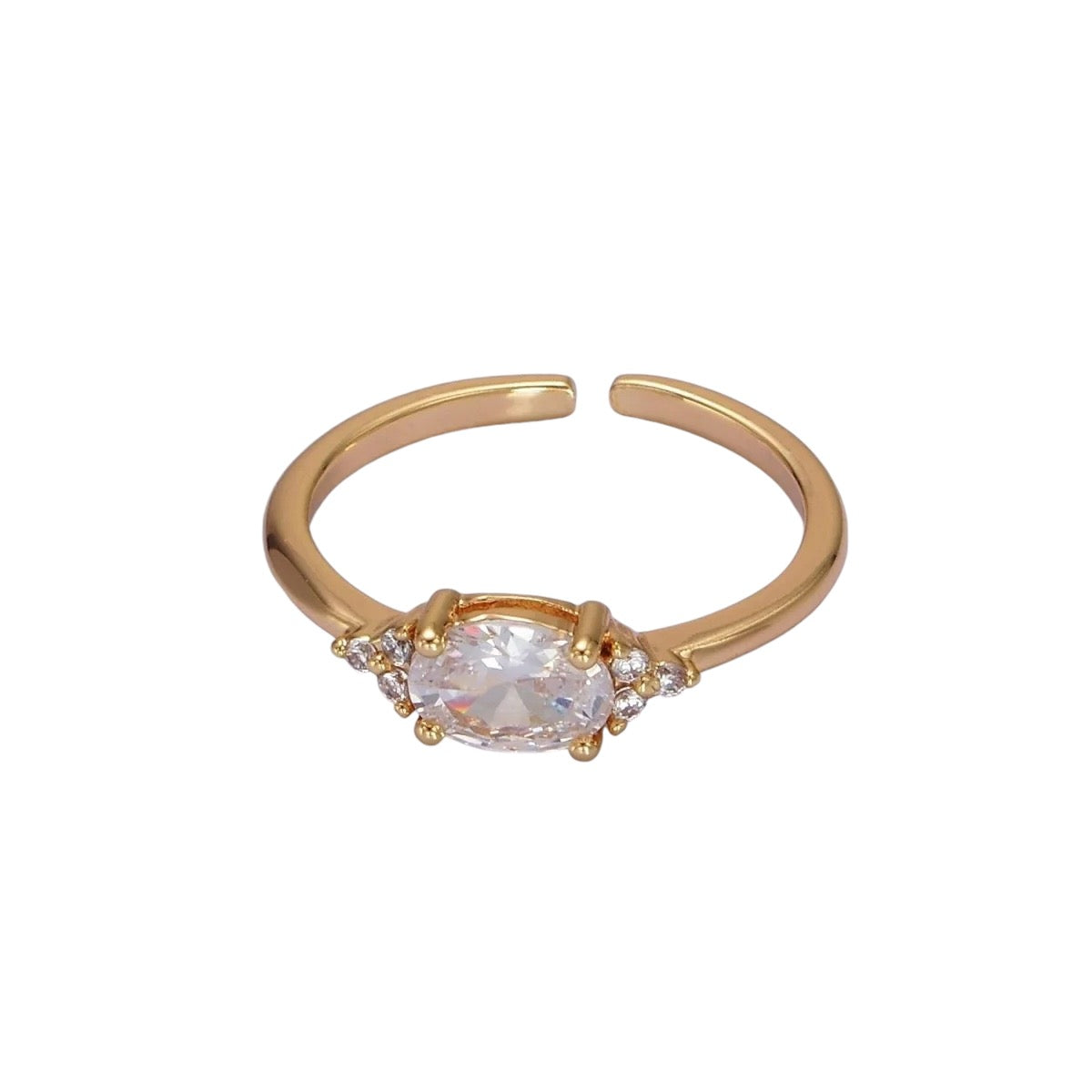 April birthstone ring