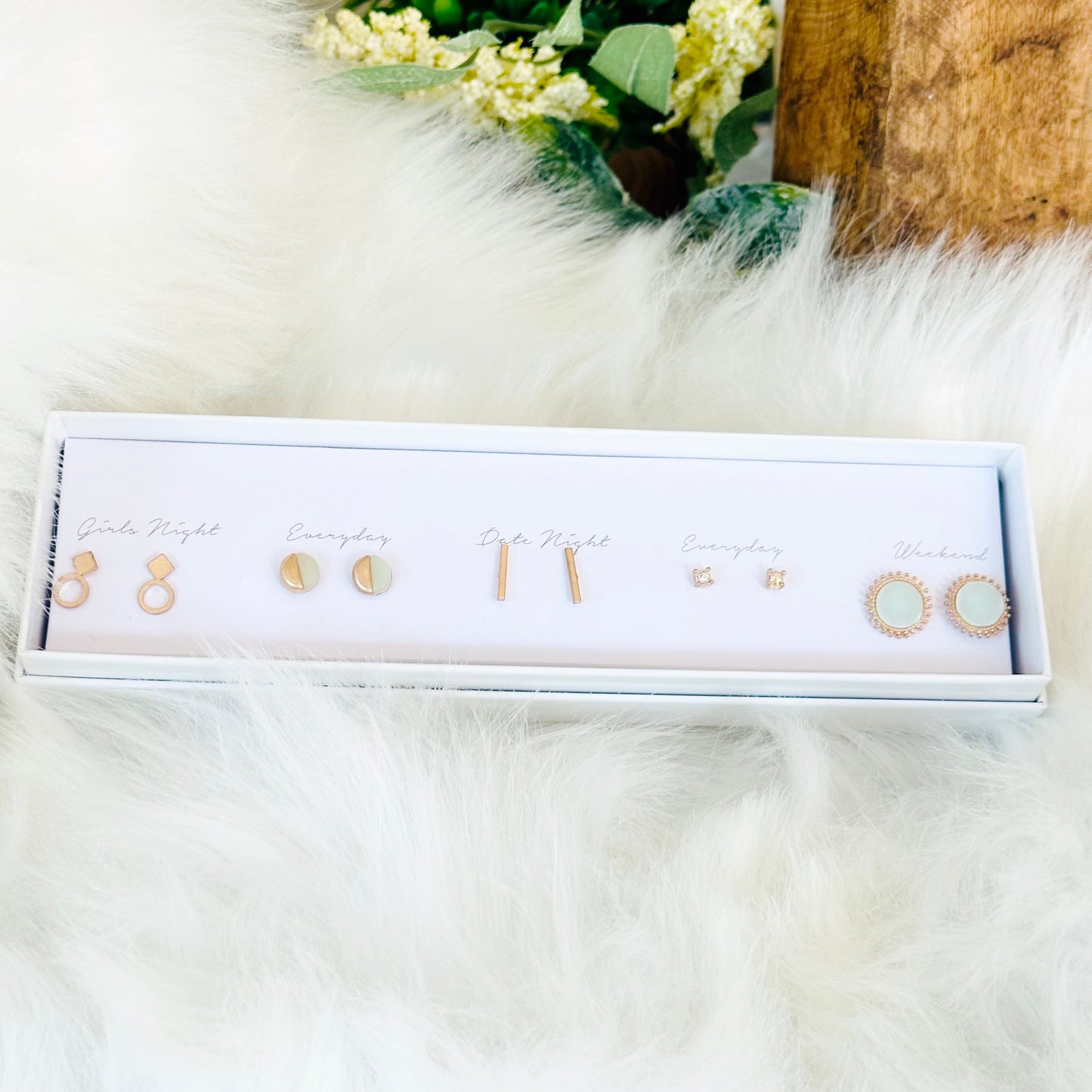 Dainty Earring Box Set - Mint To Be