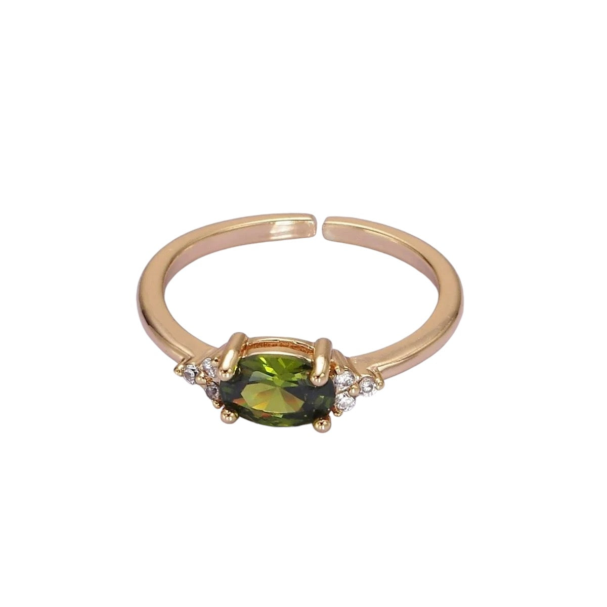August birthstone ring