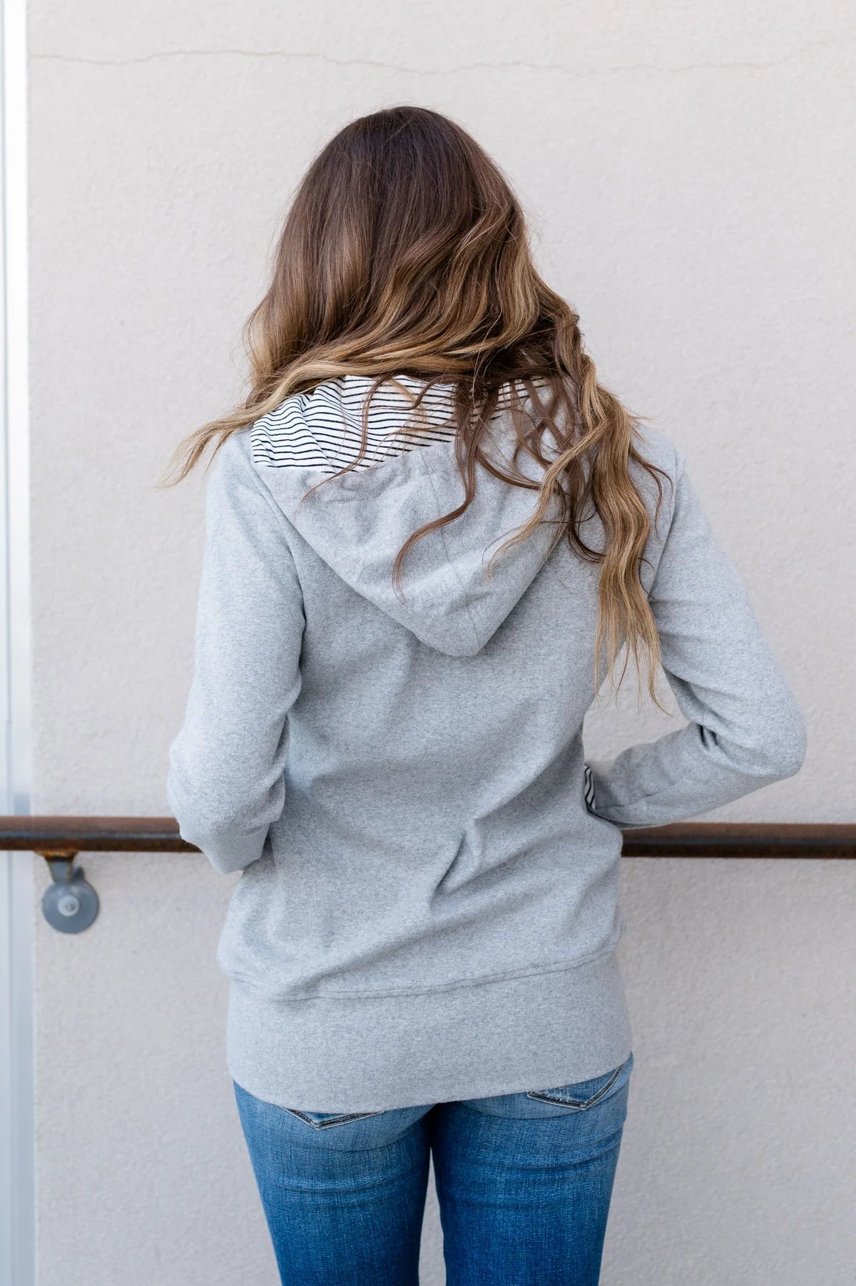 Ampersand Avenue FullZip Sweatshirt - Set in Stone
