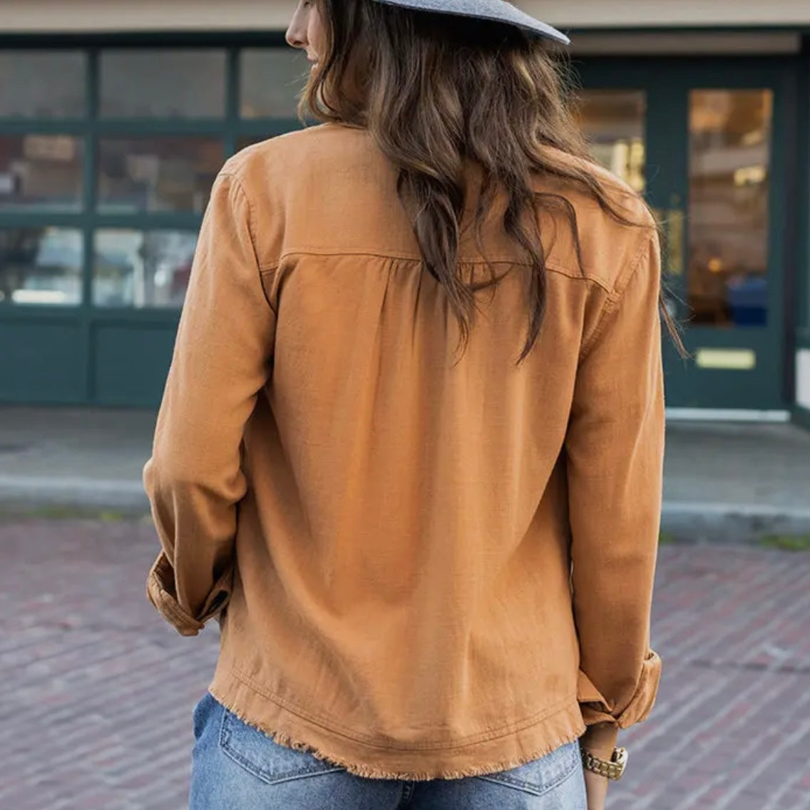 Chai Linen Safari Jacket