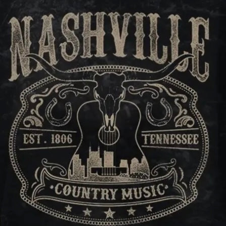 Black Nashville Sweatshirt