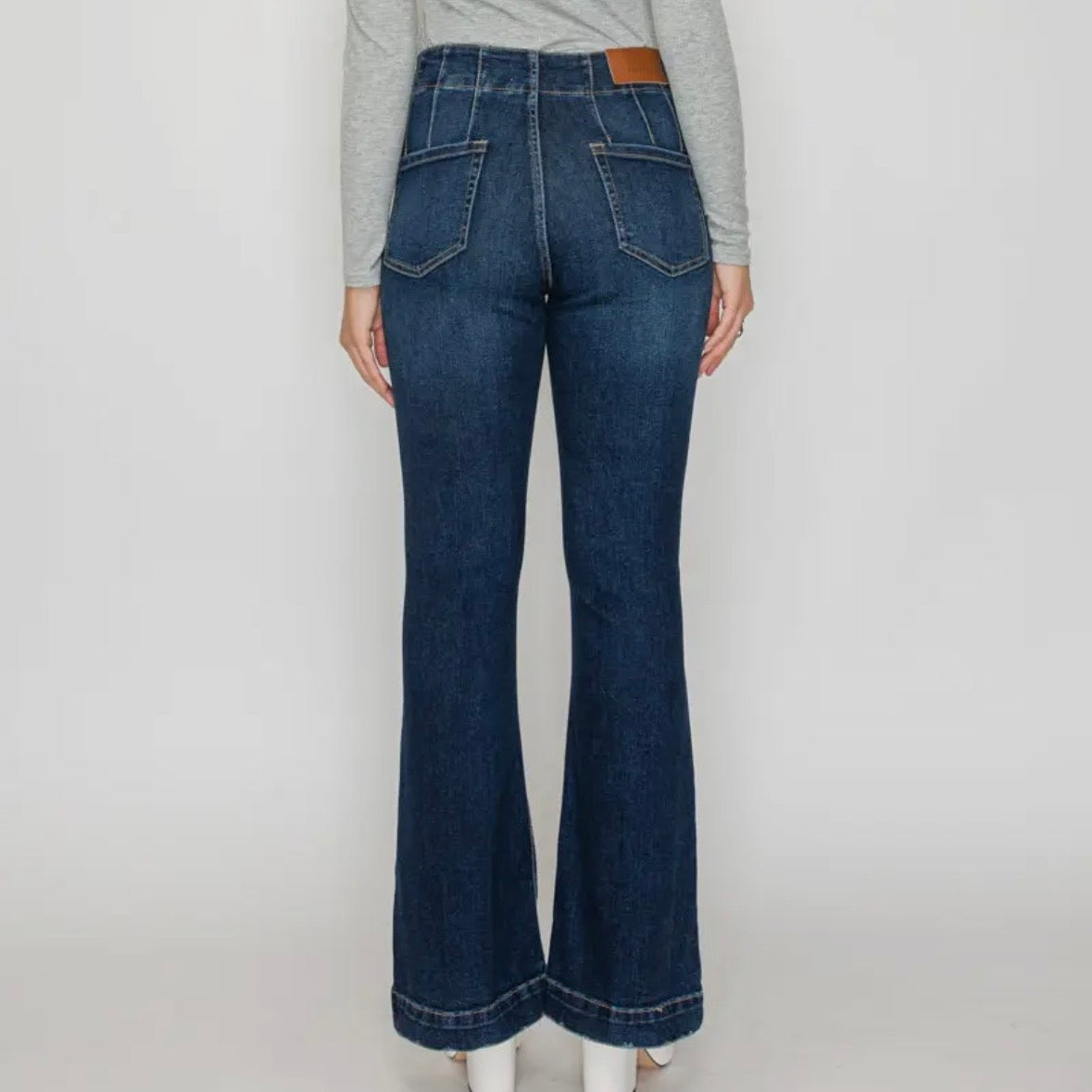 Tummy Control + Hip Lifter High Rise Modern Flare Jeans