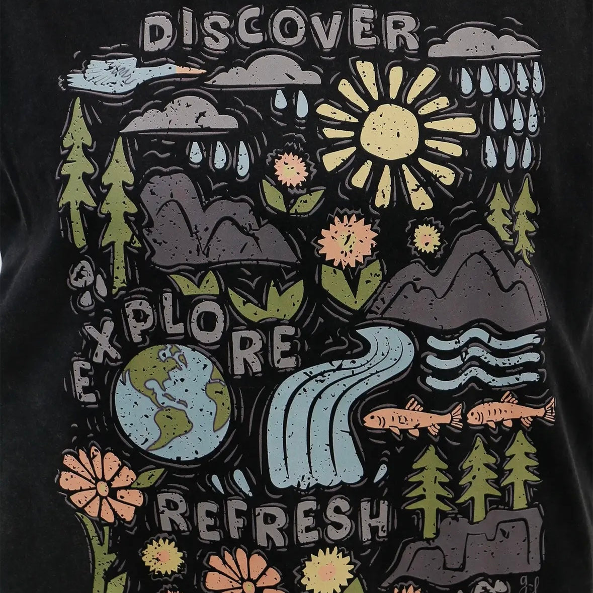 Discover, Explore Graphic Tee