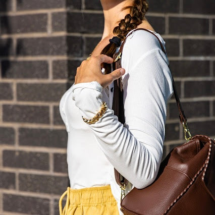 White Lightweight Jersey Cardigan