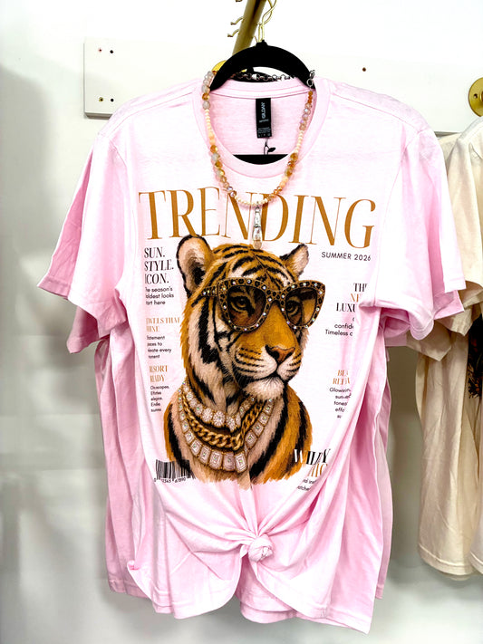 Trending Tiger Graphic Tee