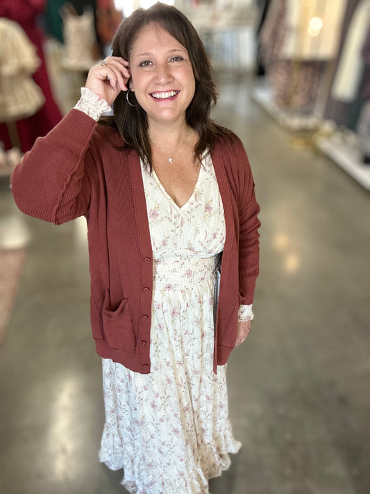 Redwood Slouchy Cardigan