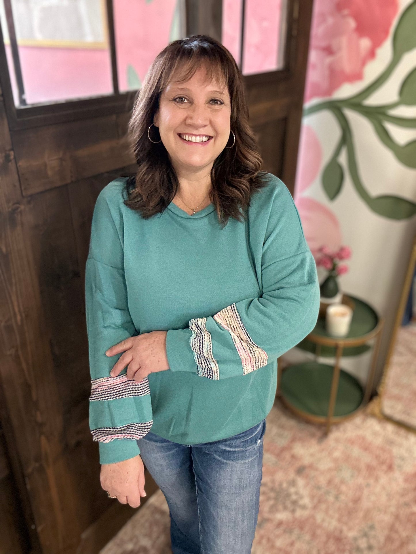 Jade French Terry Sweatshirt