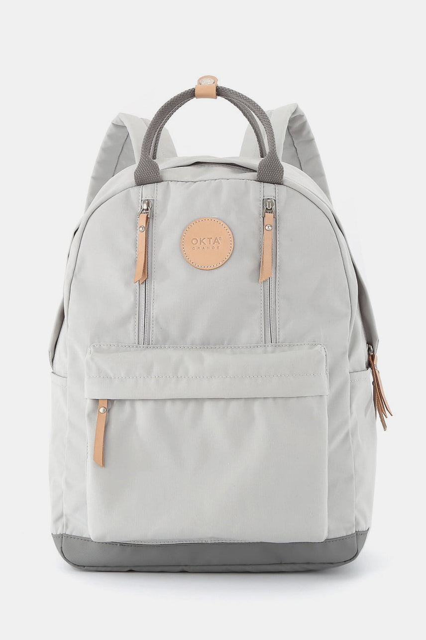 light gray waterproof  backpack