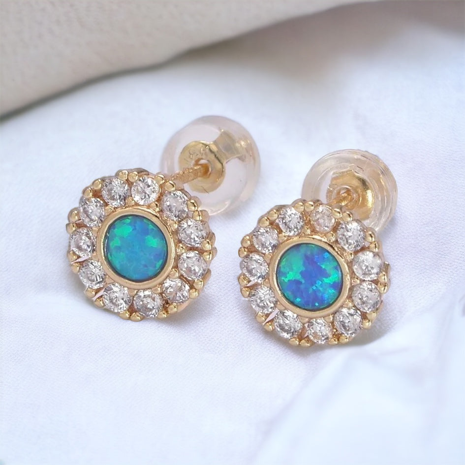 Concetta Opal Earrings