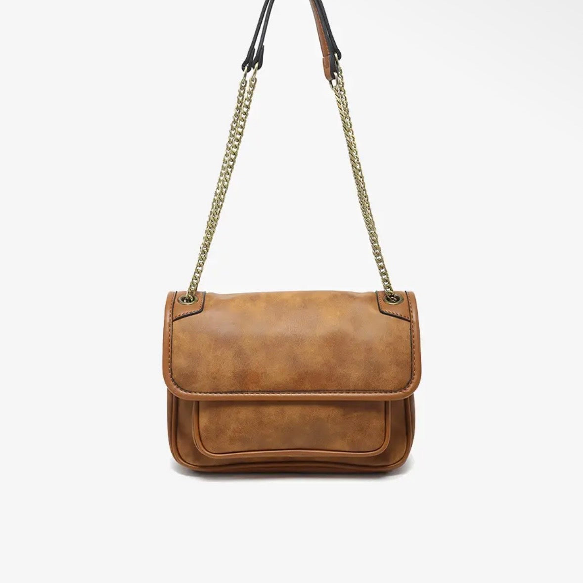 Nola Convertible Suede Crossbody Bag