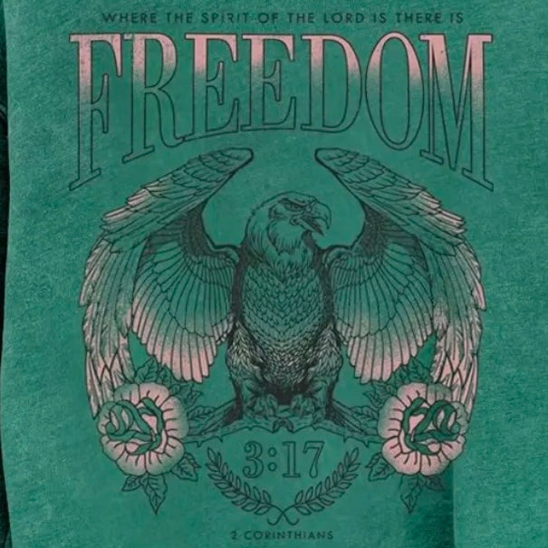 Green Freedom Mineral Wash Sweatshirt