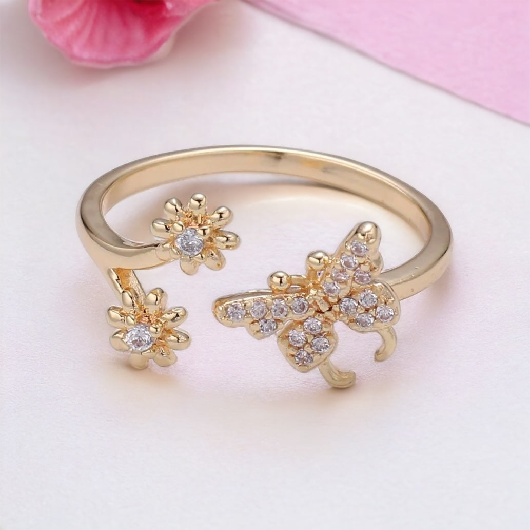 Florentina Butterfly Ring