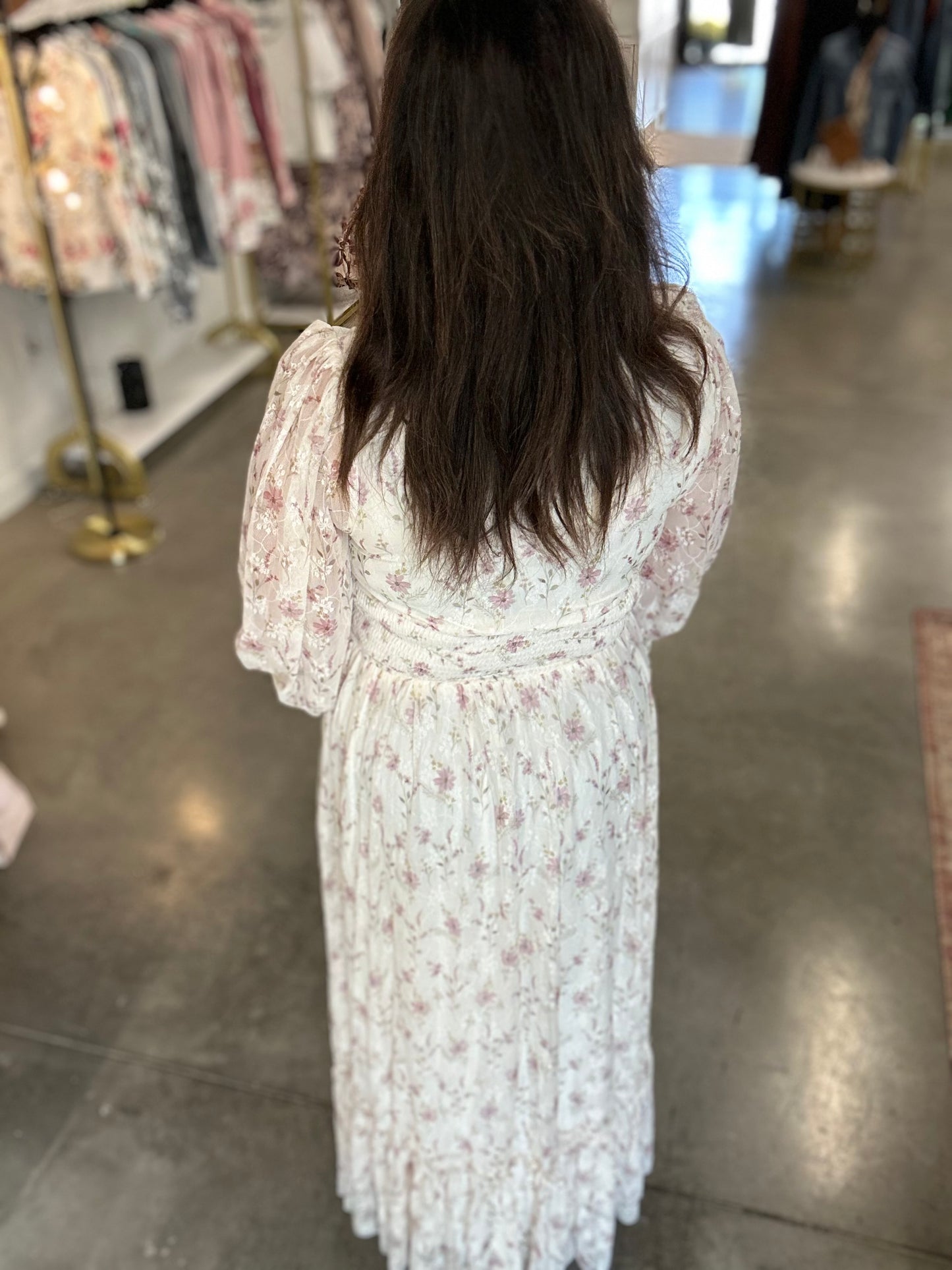 Dreamy Floral Maxi Dress