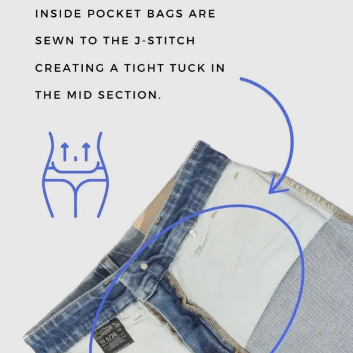 Eco Friendly Tummy Control High Rise Relaxed Flare Jeans