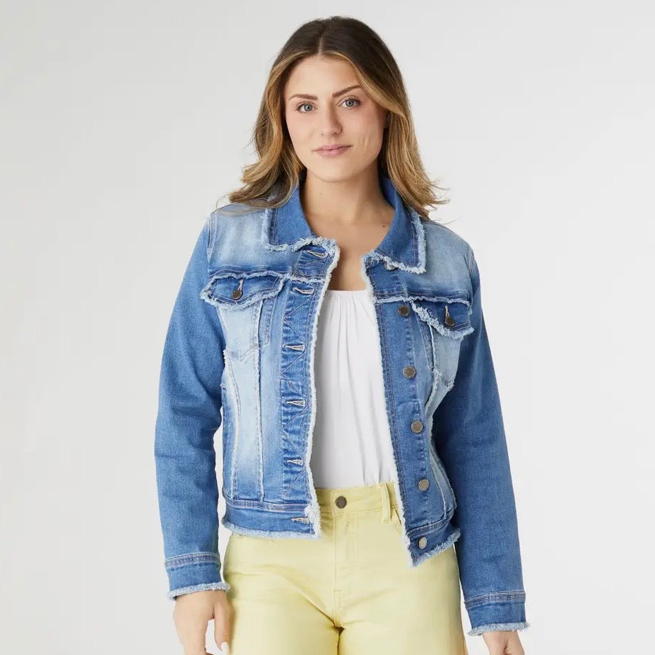 Medium Wash Everstretch Denim Jacket