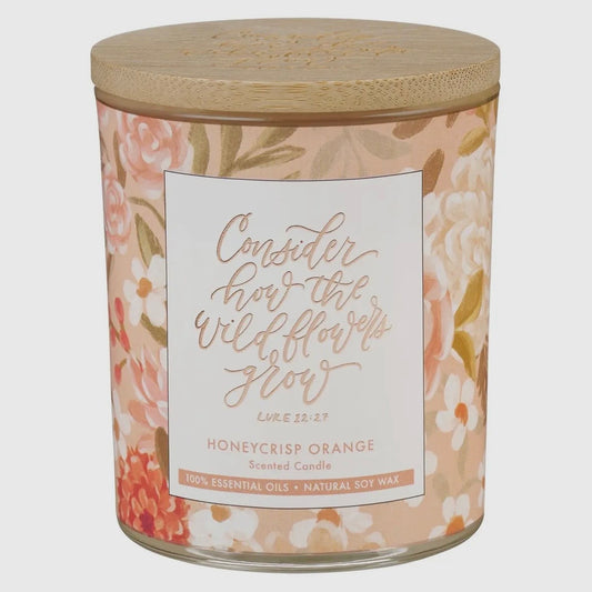 Candle Consider How Wildflowers Grow
