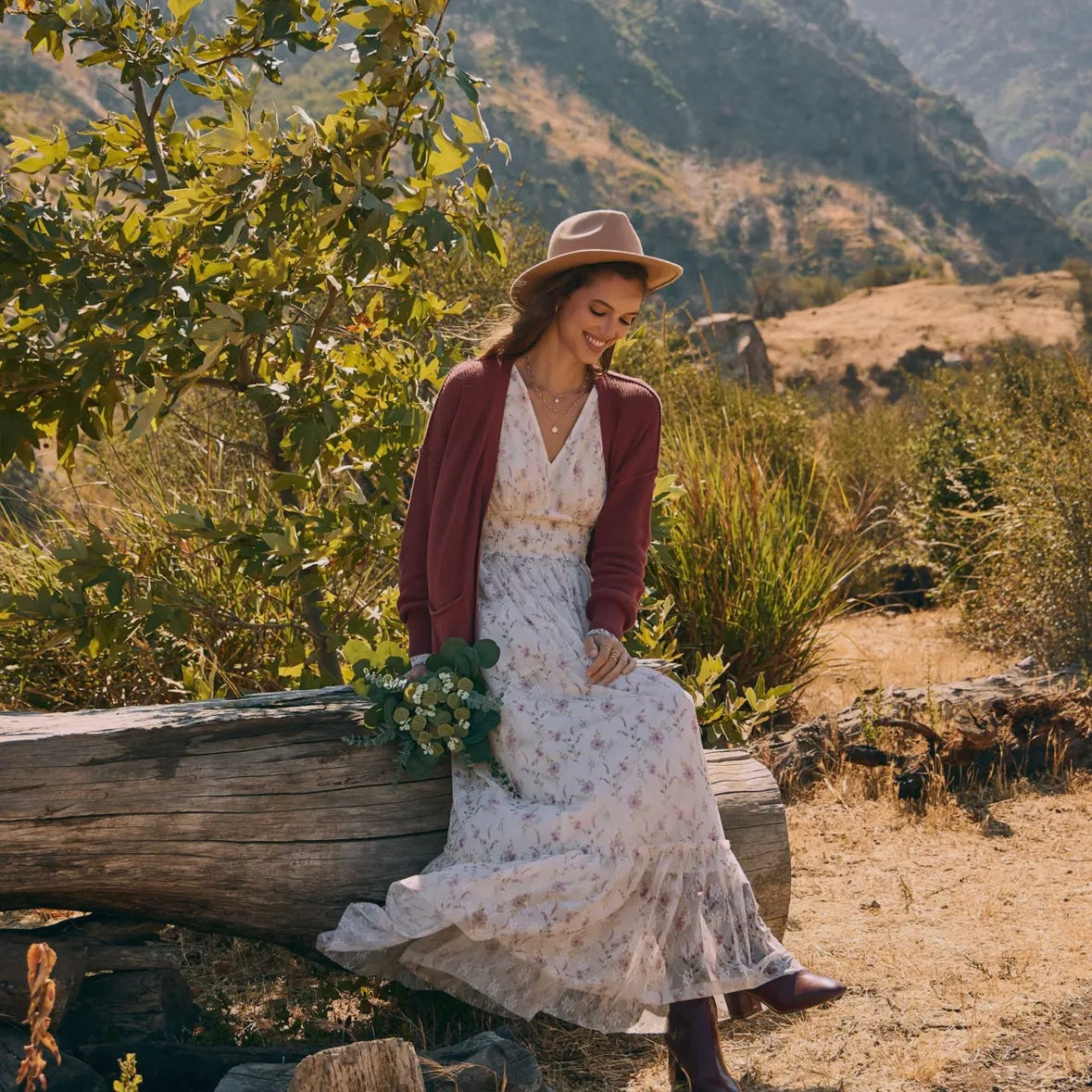 Dreamy Floral Maxi Dress
