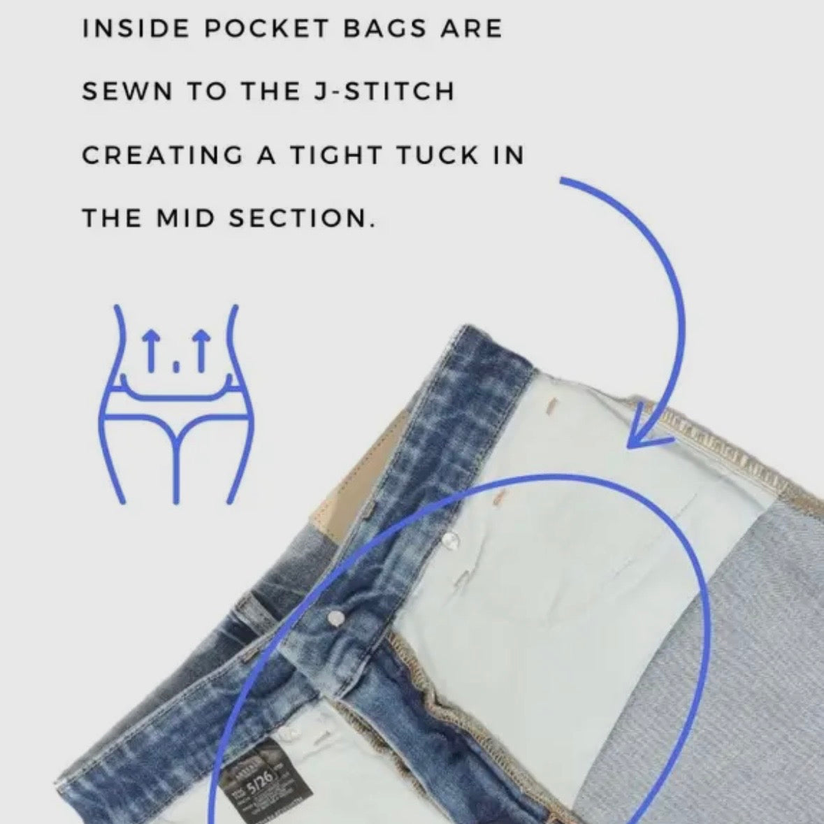 Tummy Control + Hip Lifter High Rise Modern Flare Jeans