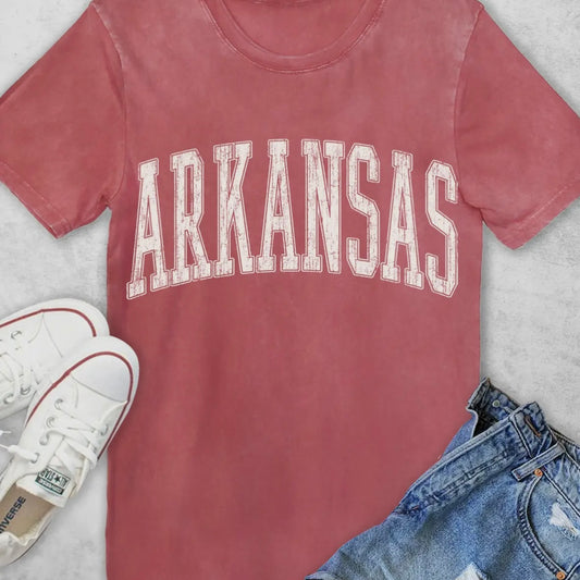 Teaberry Arkansas Puff Vintage Graphic Tee