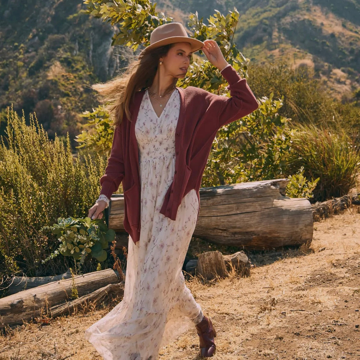 Dreamy Floral Maxi Dress