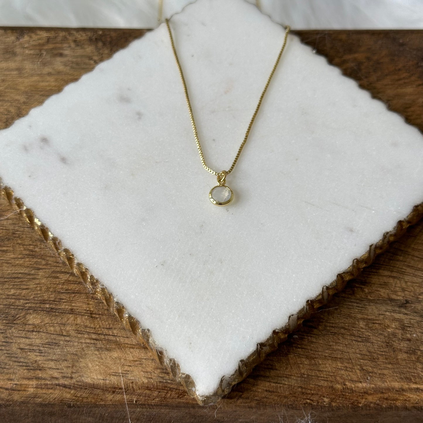 Bella Birthstone Necklace