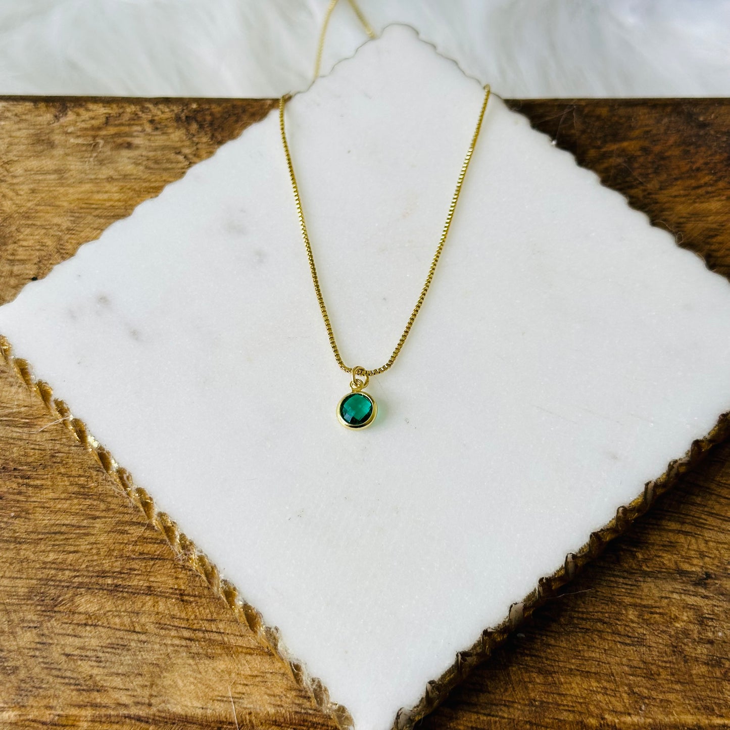 Bella Birthstone Necklace