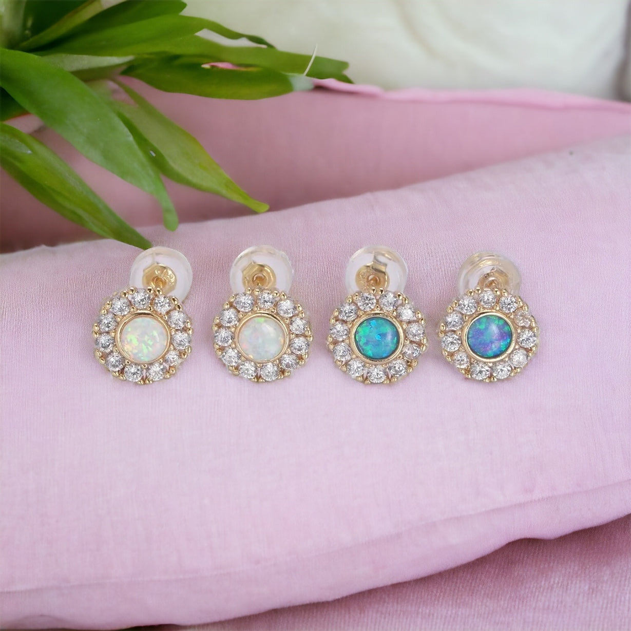 Concetta Opal Earrings