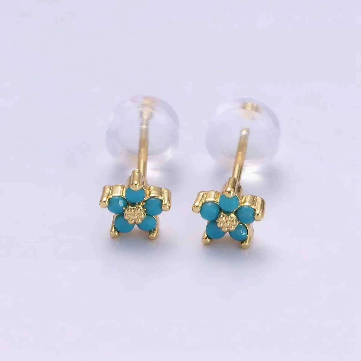 Dainty Flower Stud Earrings