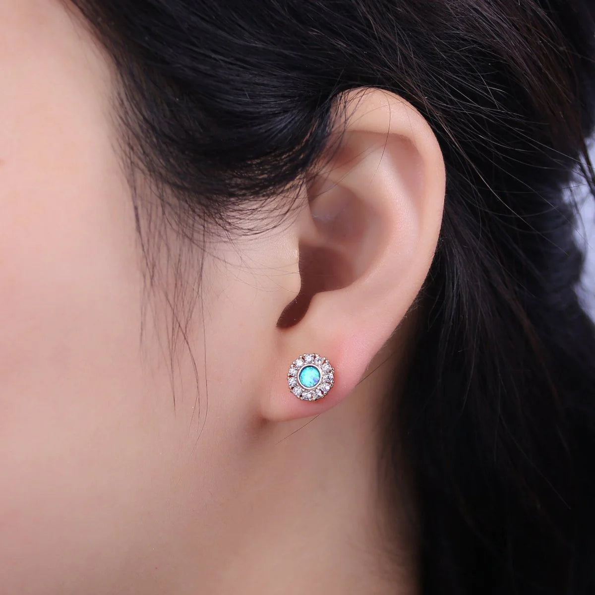 Concetta Opal Earrings