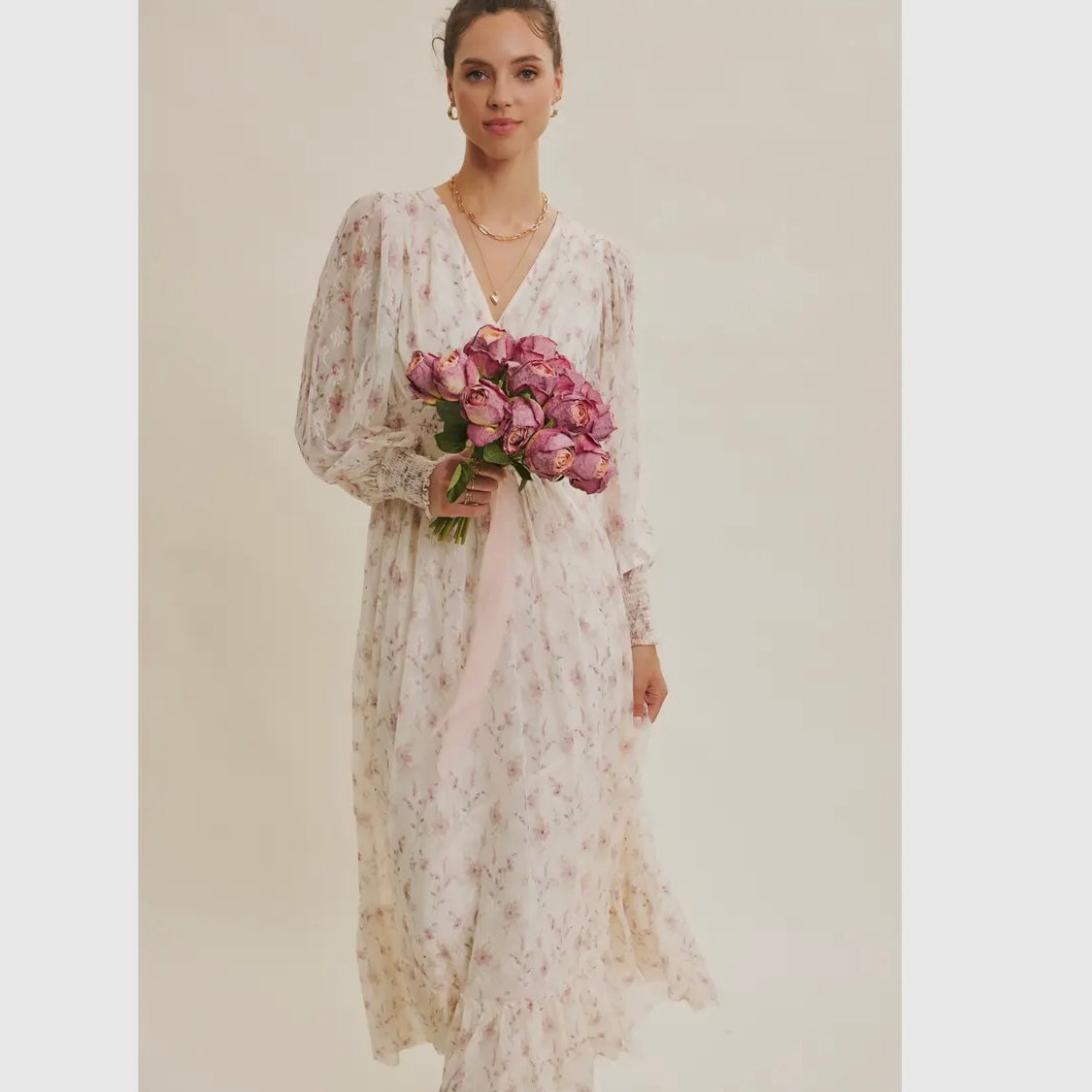 Dreamy Floral Maxi Dress