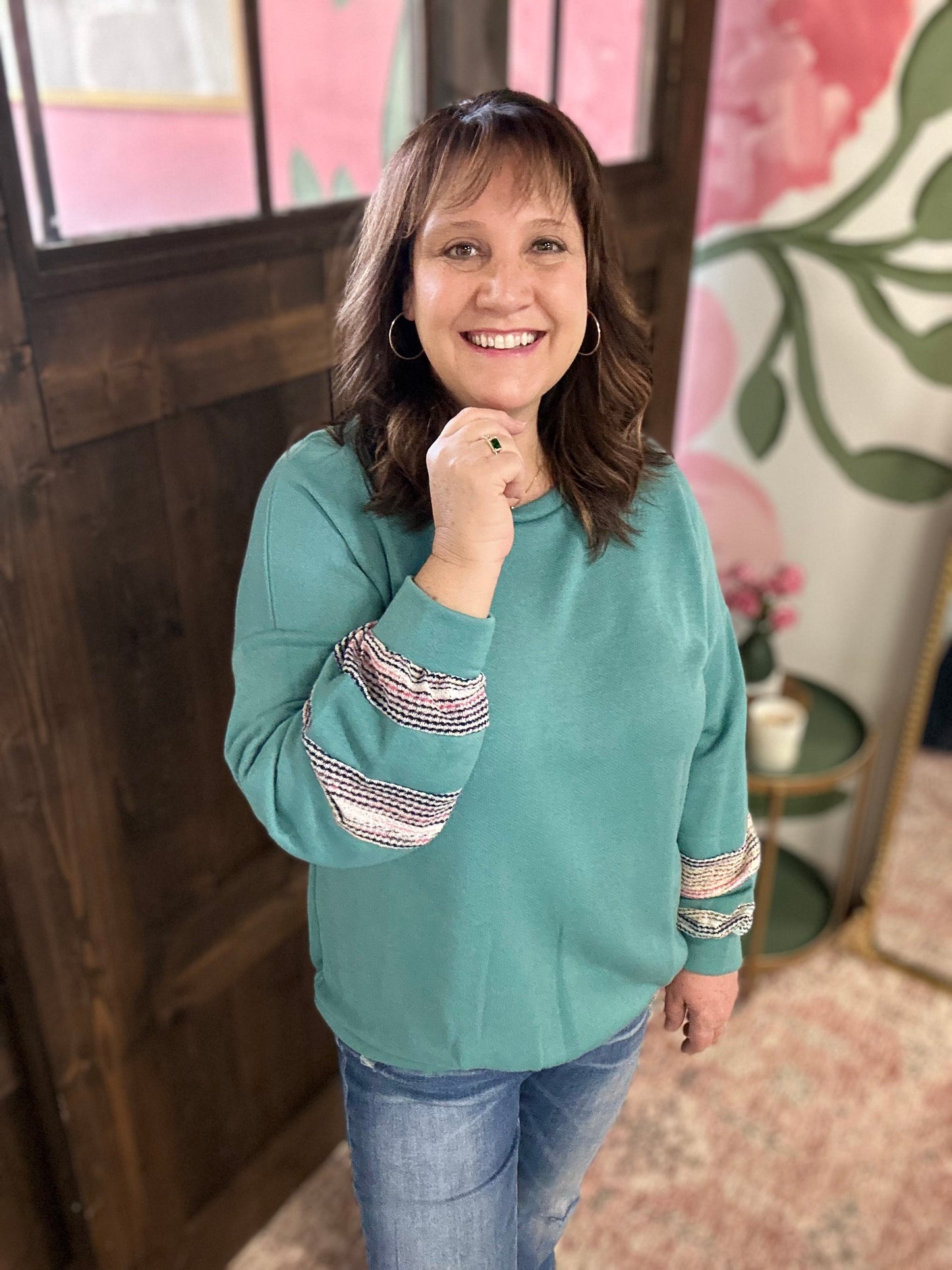 Jade French Terry Sweatshirt