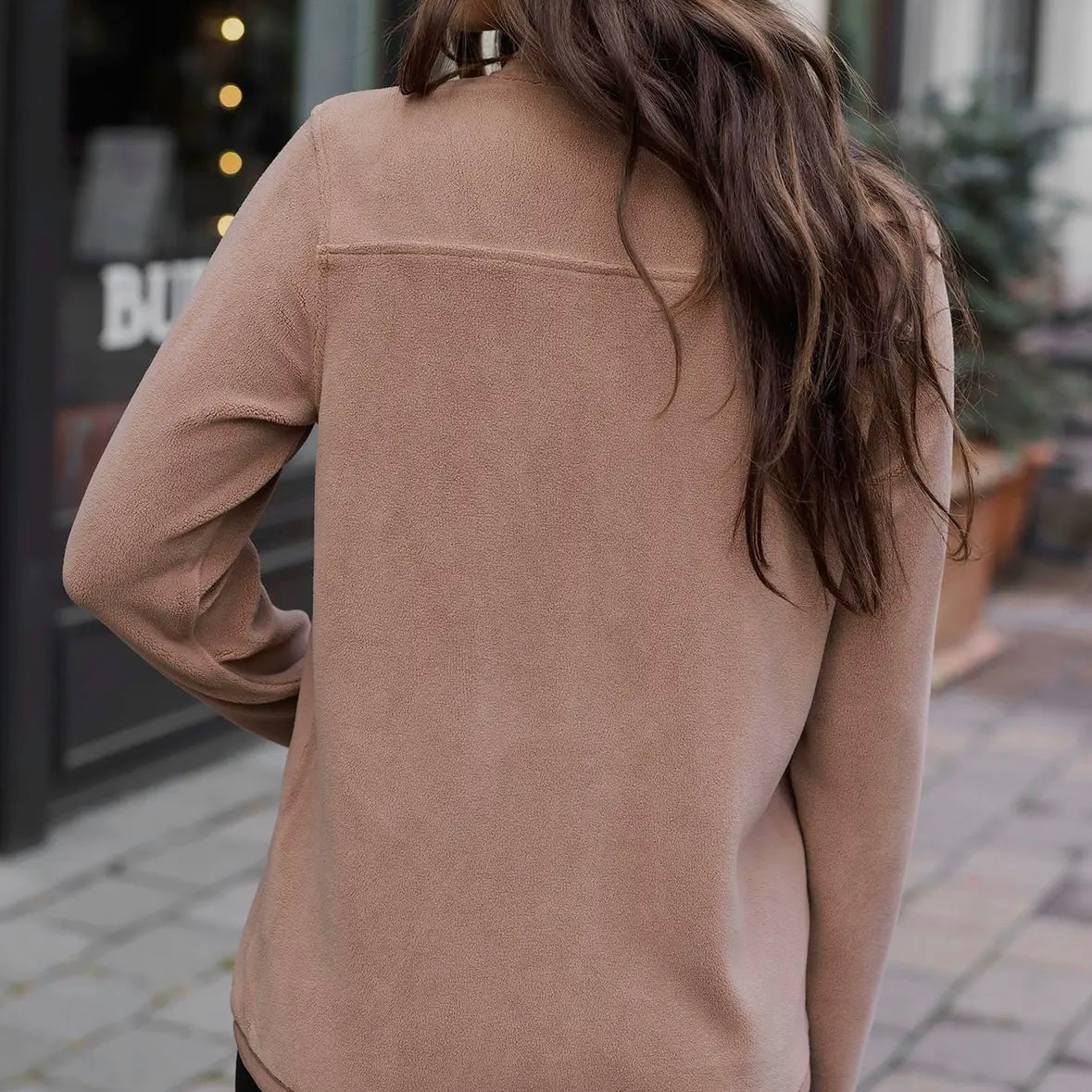 Luxe Teddy Fleece Jacket