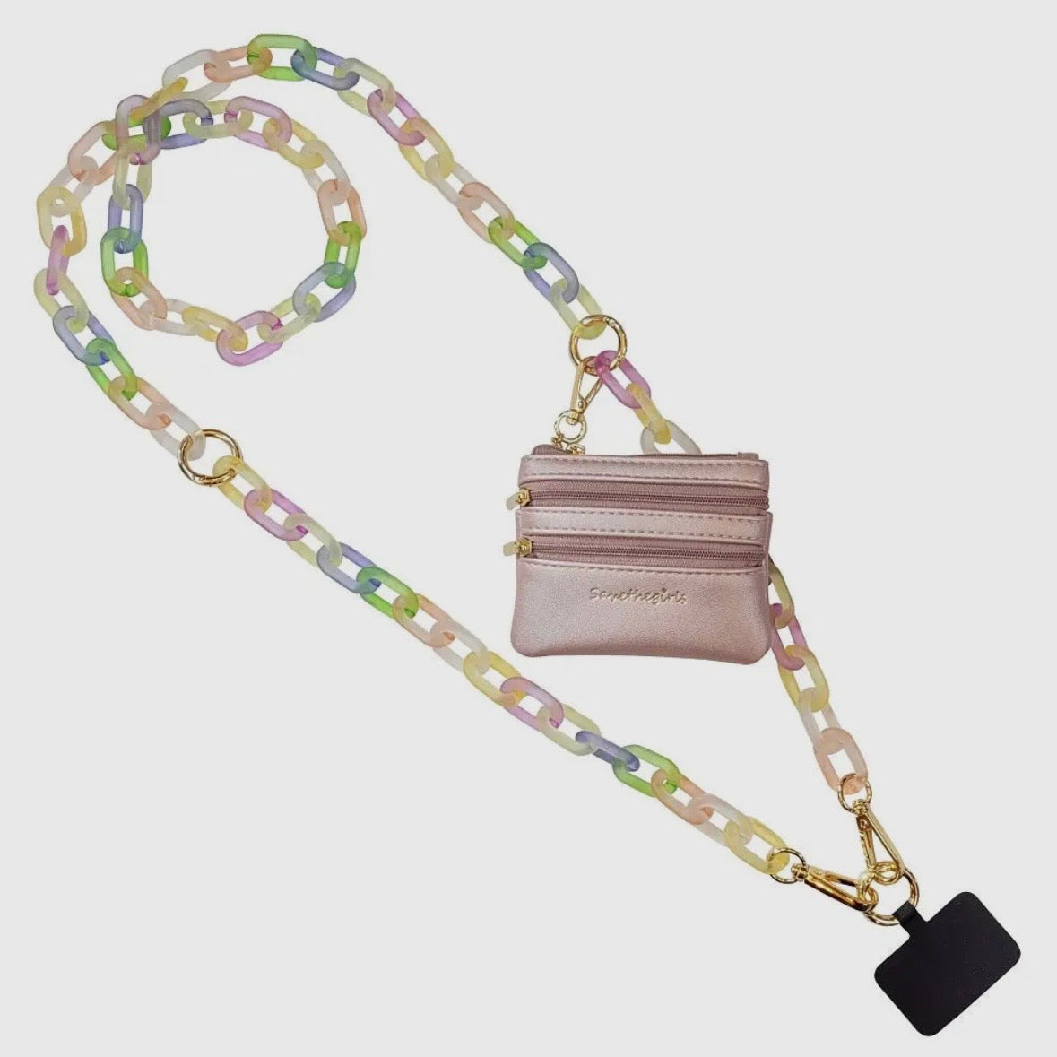 Clip & Go Ice Chain w/ Pouch - Multi Colors