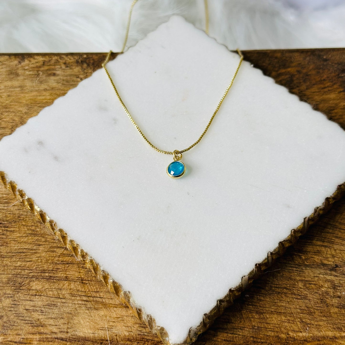 Bella Birthstone Necklace