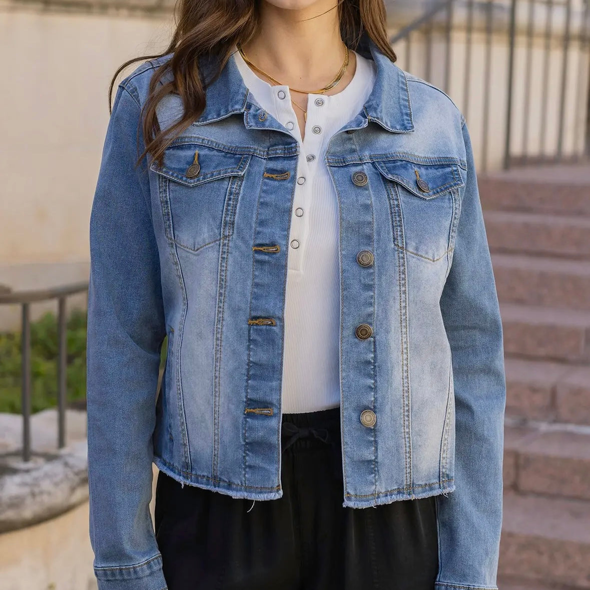 Soft Wash Denim Jacket