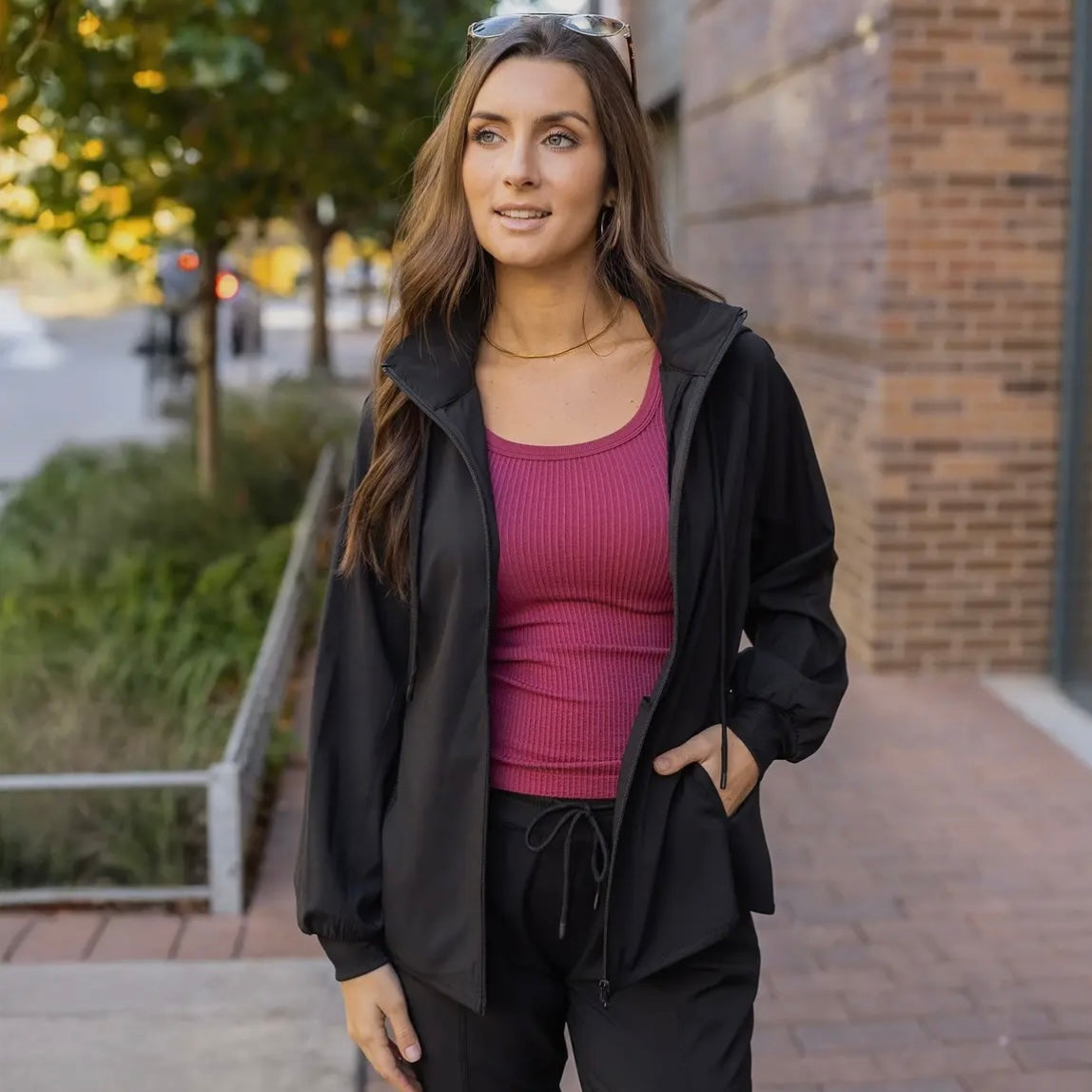 Black Track Jacket