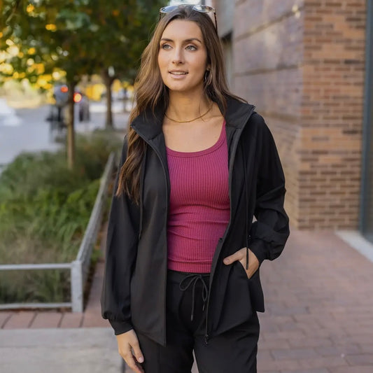 Black Track Jacket
