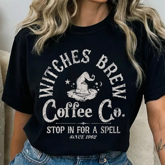 Black Witches Brew Coffee Co Graphic Tee