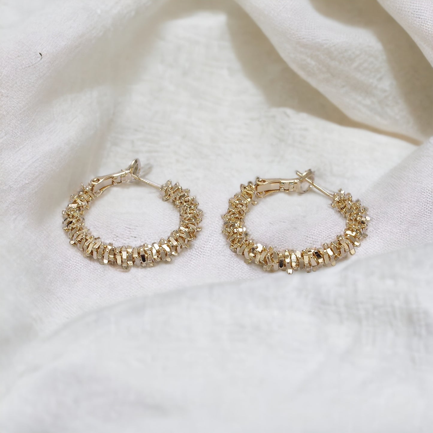 Idena Hoop Earrings - Gold or Silver