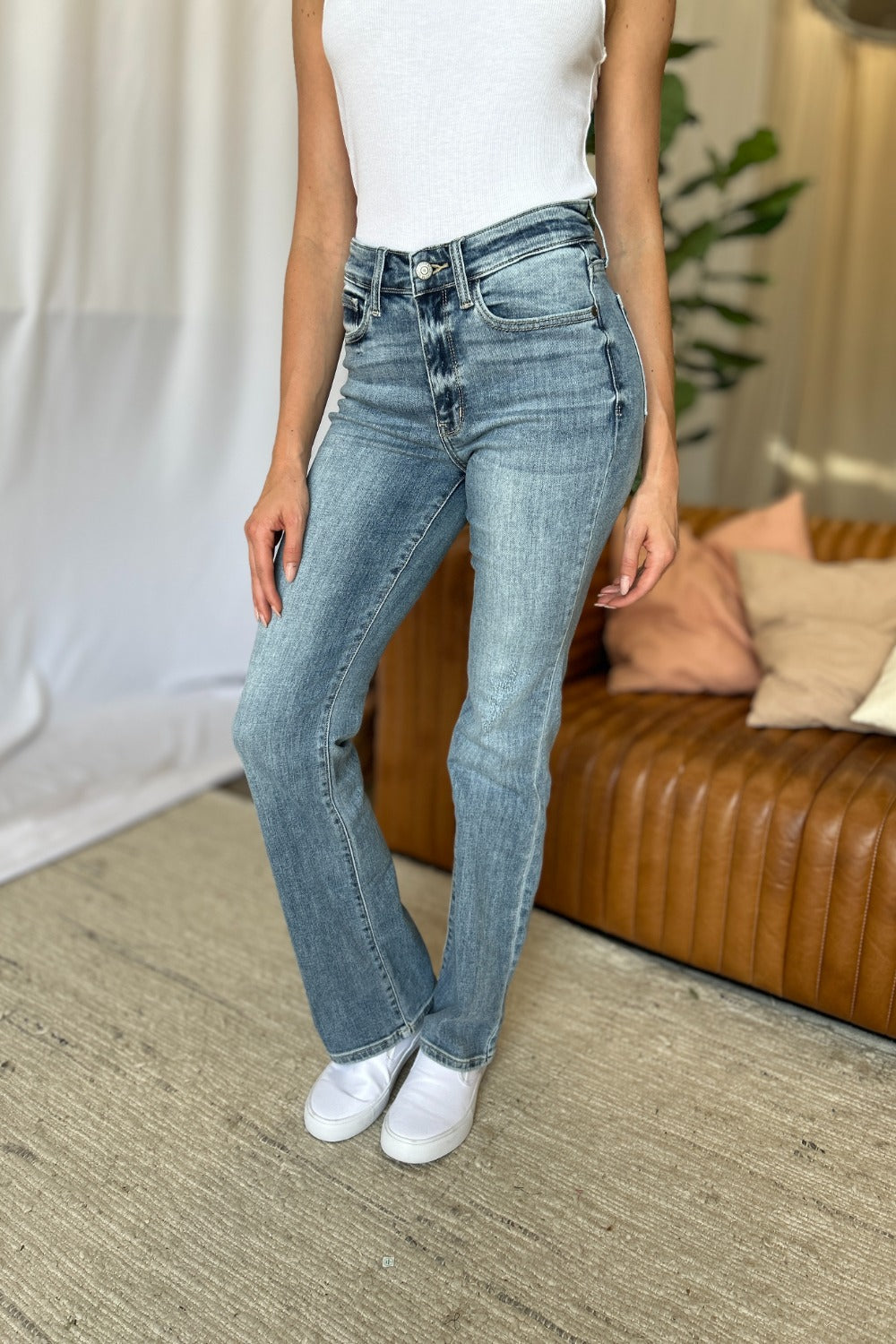 Judy blue medium rise bootcut jeans