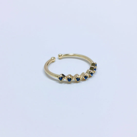 Dainty Rings For Women Crystal Ring Gold Rings Cubic Ring Stackable Ring Bridesmaid Gift Minimalist Rings Claer Pink Blu Green Cz Ring: Blue