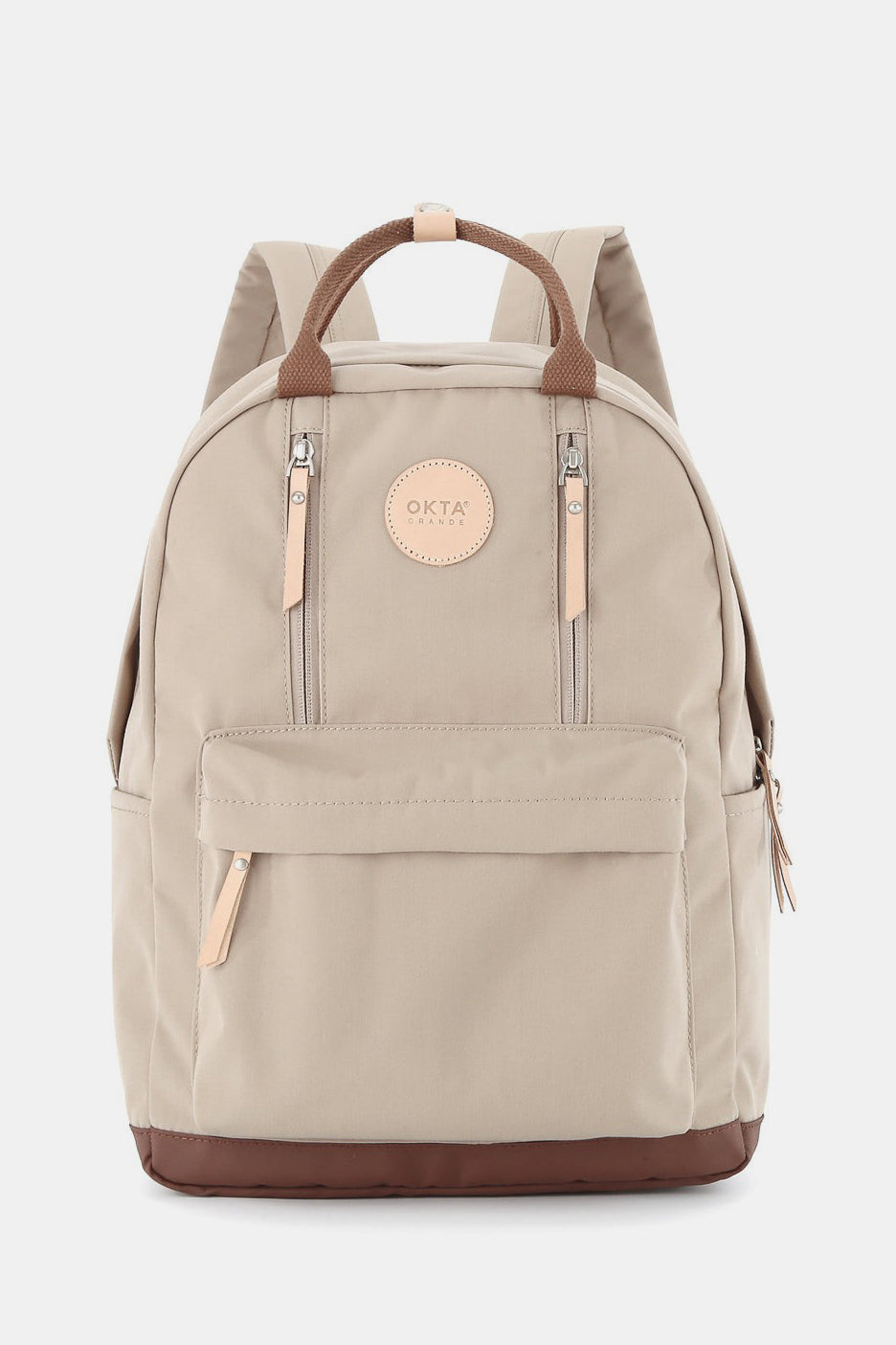 khaki waterproof backpack