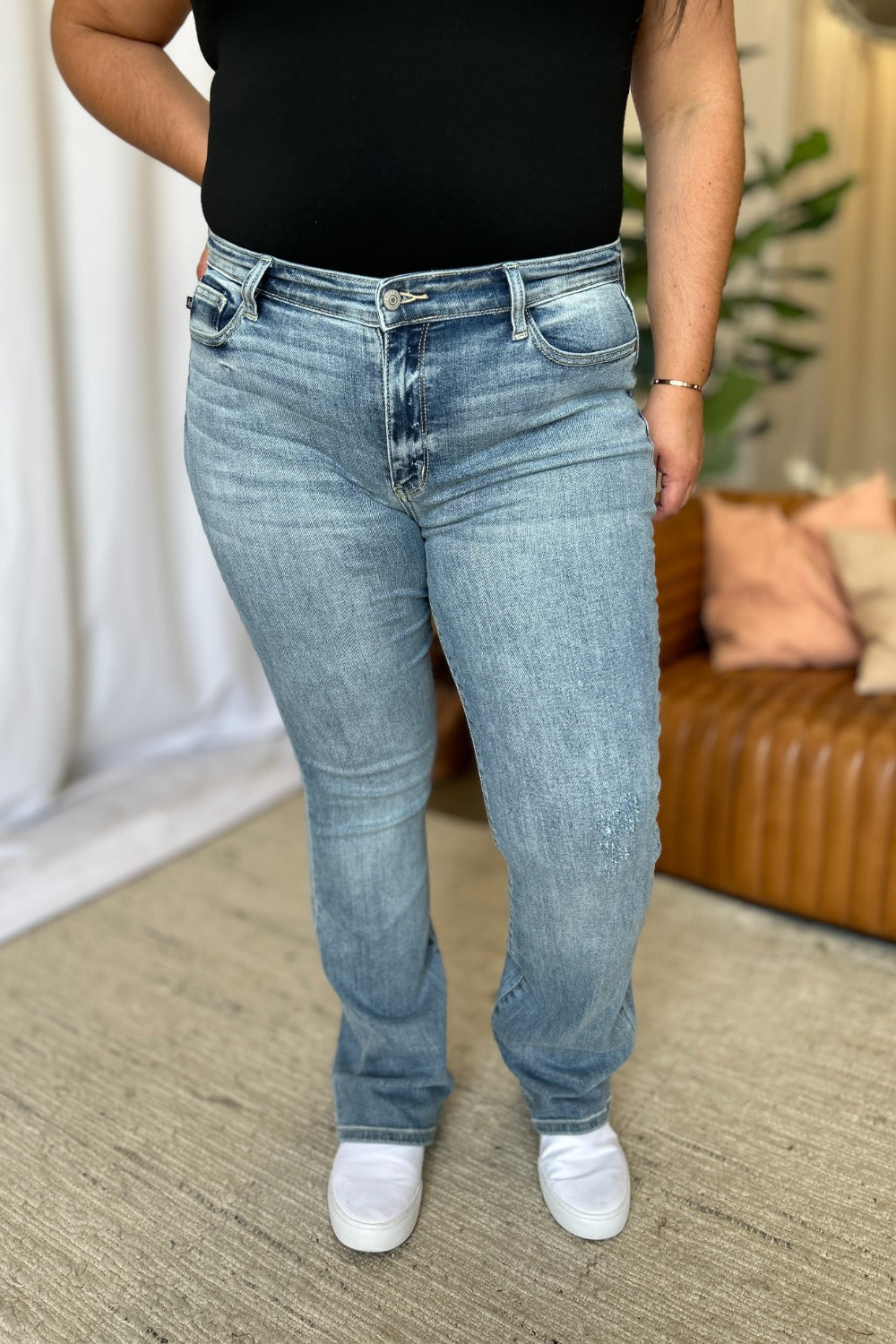 Judy blue medium rise bootcut jeans