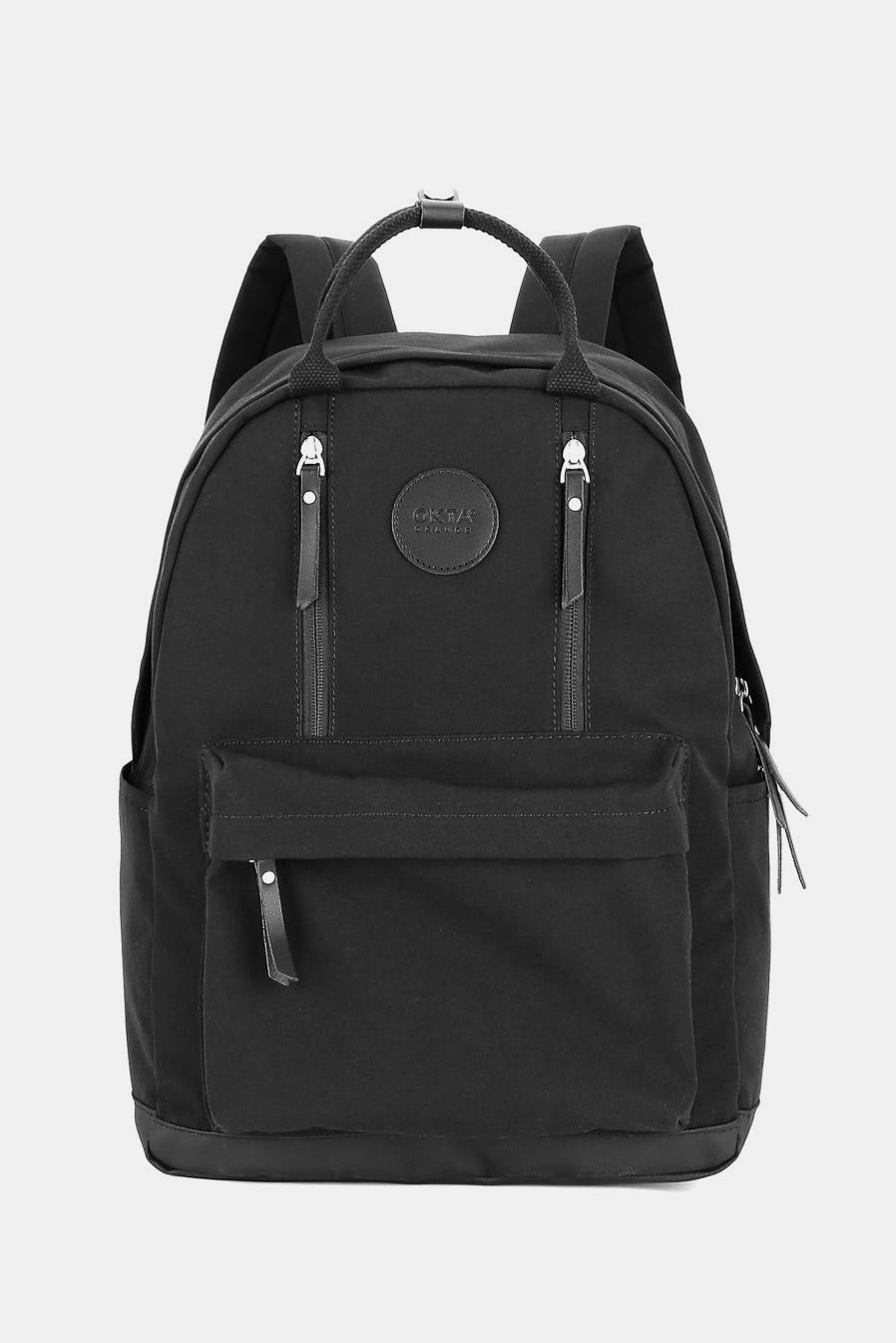 black waterproof backpack